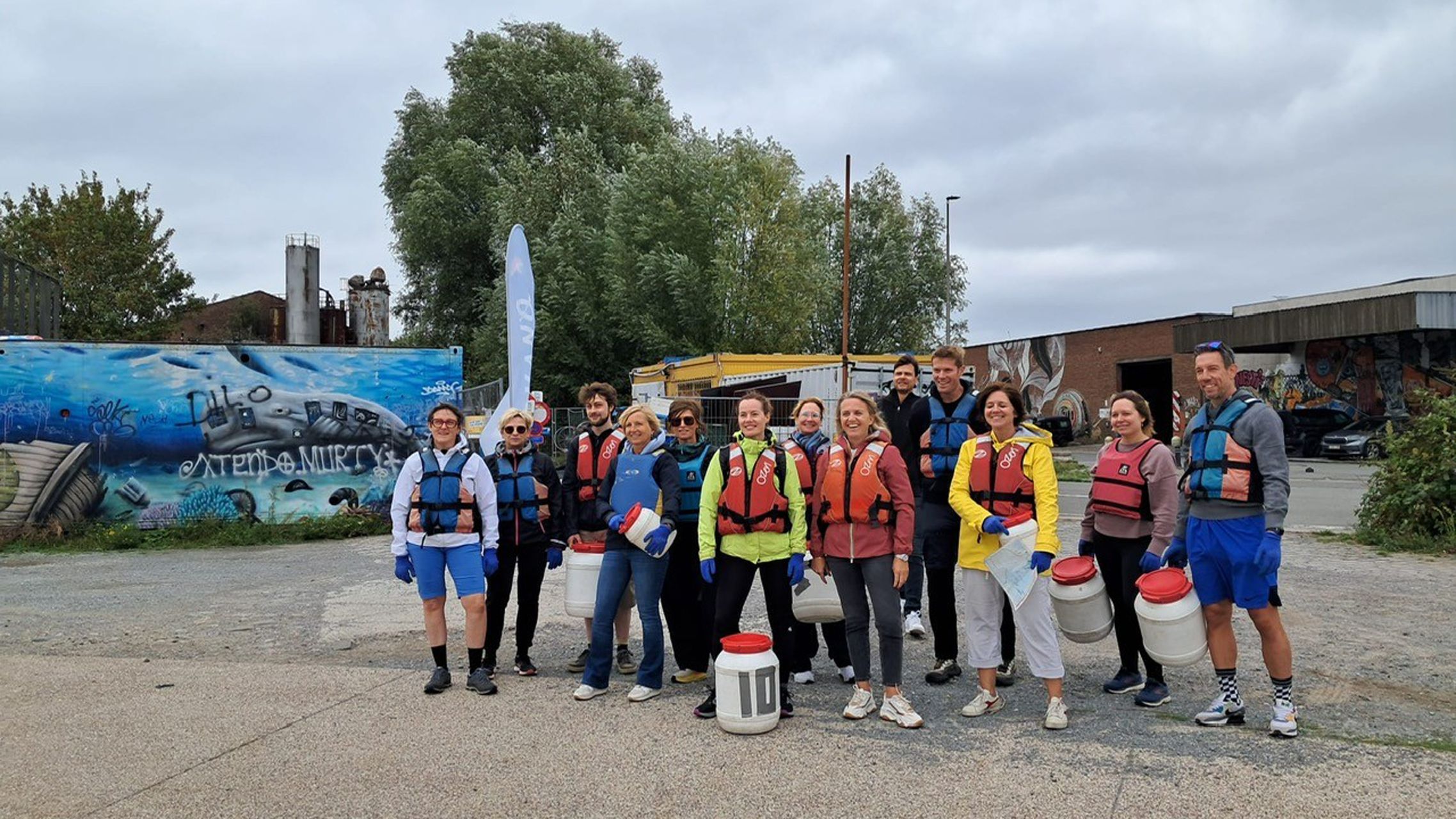 Team ERGO beim World Cleanup Day