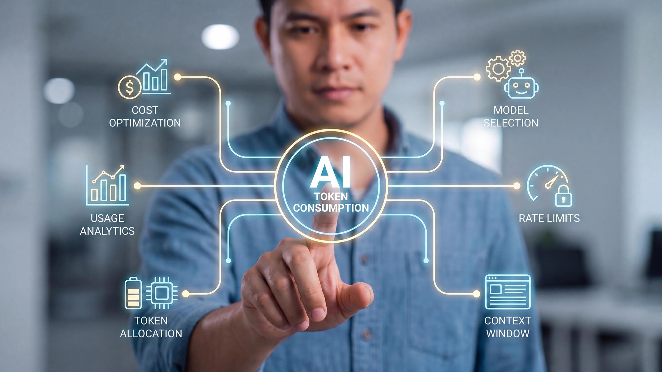 AI Token Consumtion | Image generated with AI assistance