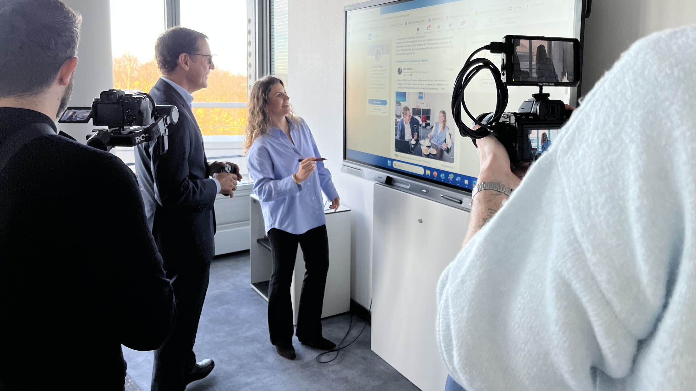 Olaf Bläser and Leonie Fengler 