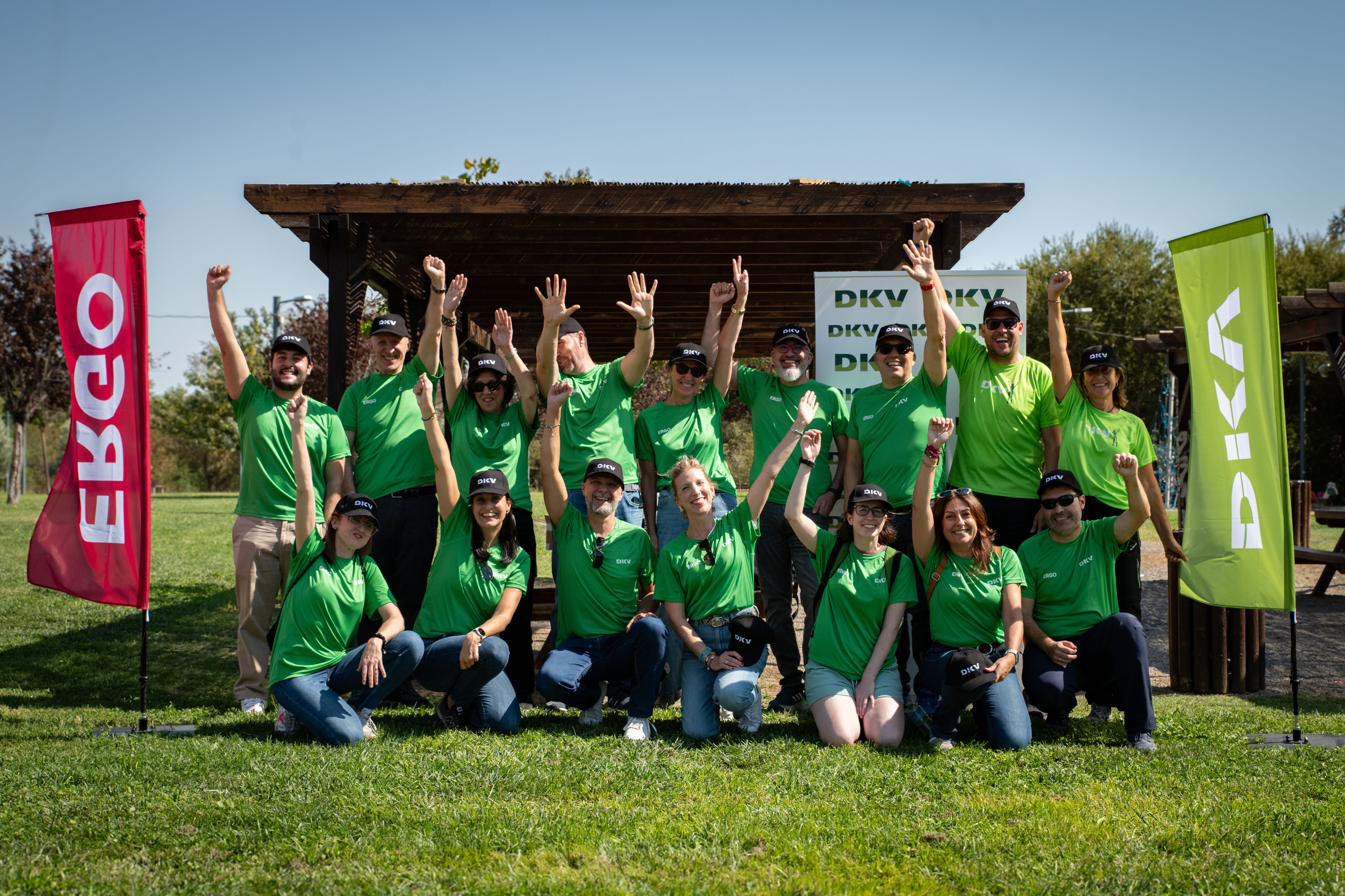 Team DKV Seguros beim World Cleanup Day
