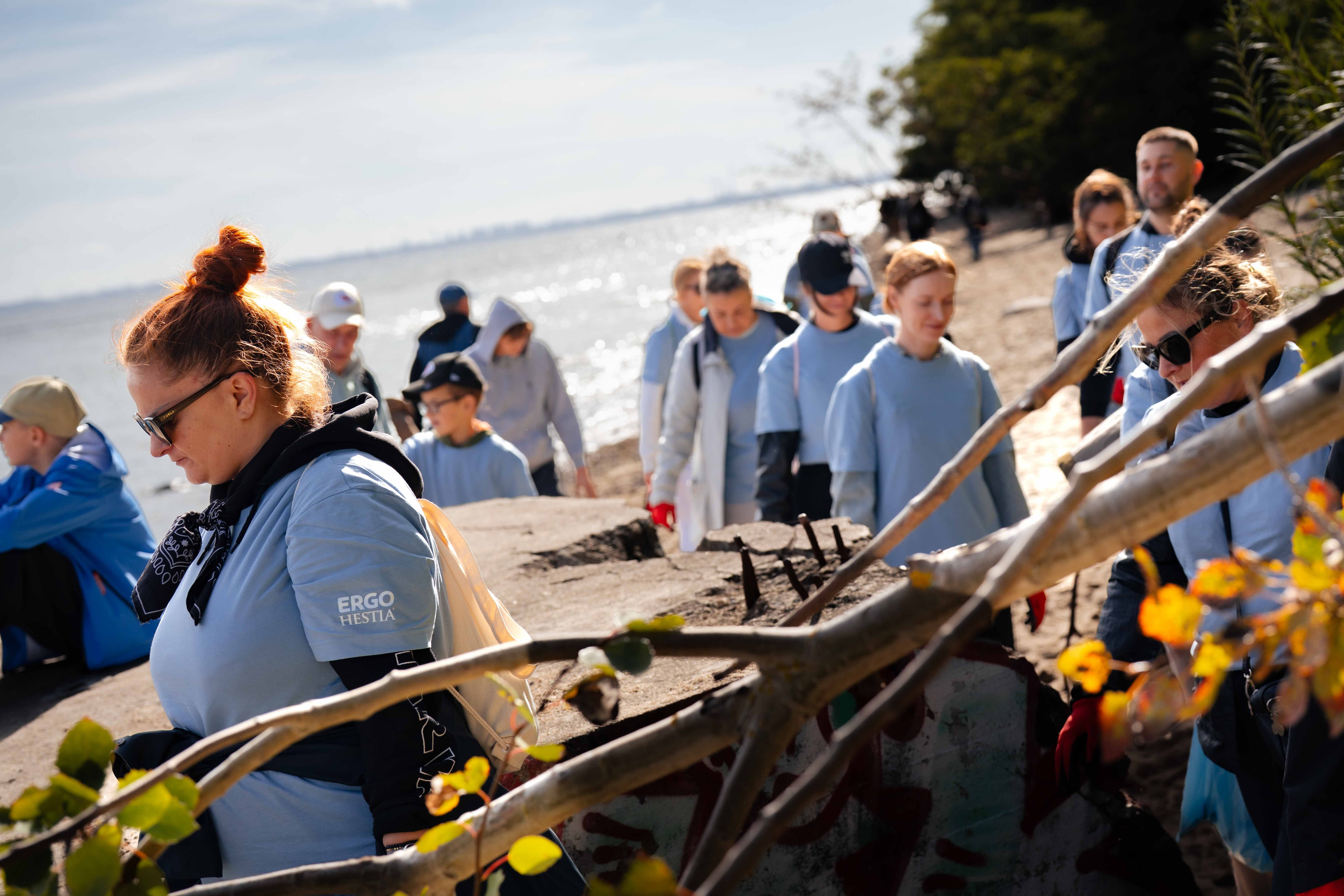 Team ERGO Hestia beim World Cleanup Day