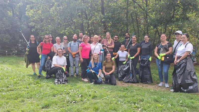Team Euro Center beim World Clean Up Day
