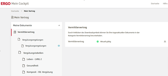 Mein Vertrag